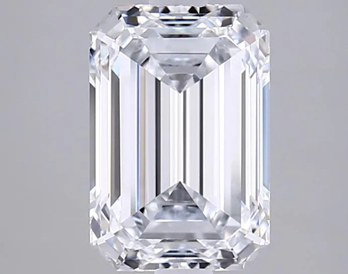 2.09ct Emerald Lab Grown Diamond (Colour E, Clarity IF, IGI Certified)