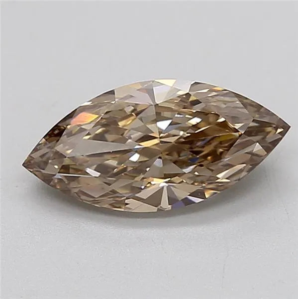 2.09ct Marquise Lab Grown Diamond (Colour Fancy Brown, Clarity VVS2, IGI Certified)