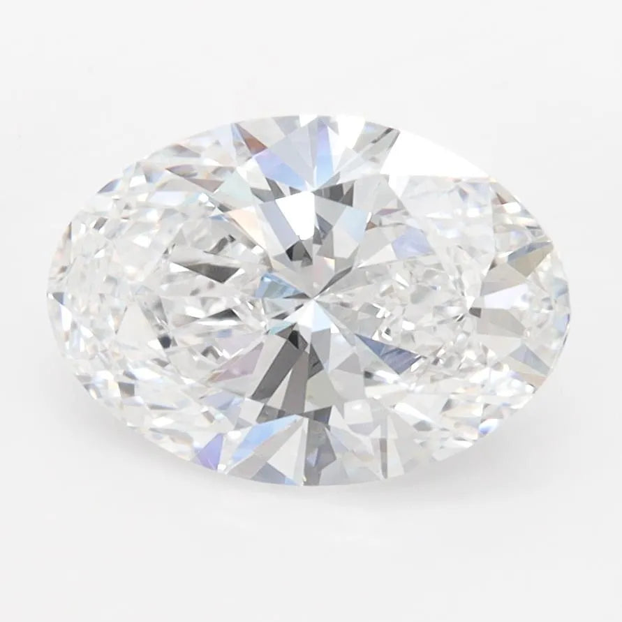 2.09ct Oval Lab Grown Diamond (Colour D, Clarity IF, IGI Certified)