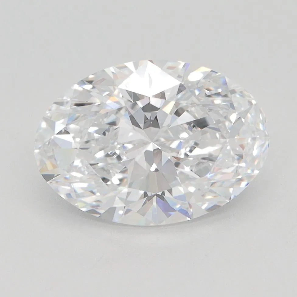 2.09ct Oval Lab Grown Diamond (Colour D, Clarity VVS1, GIA Certified)