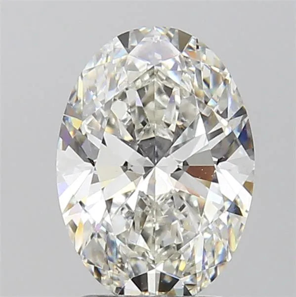 2.09ct Oval Lab Grown Diamond (Colour G, Clarity VVS2, IGI Certified)