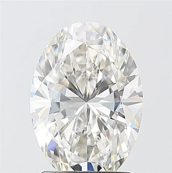 2.09ct Oval Lab Grown Diamond (Colour G, Clarity VVS2, IGI Certified)