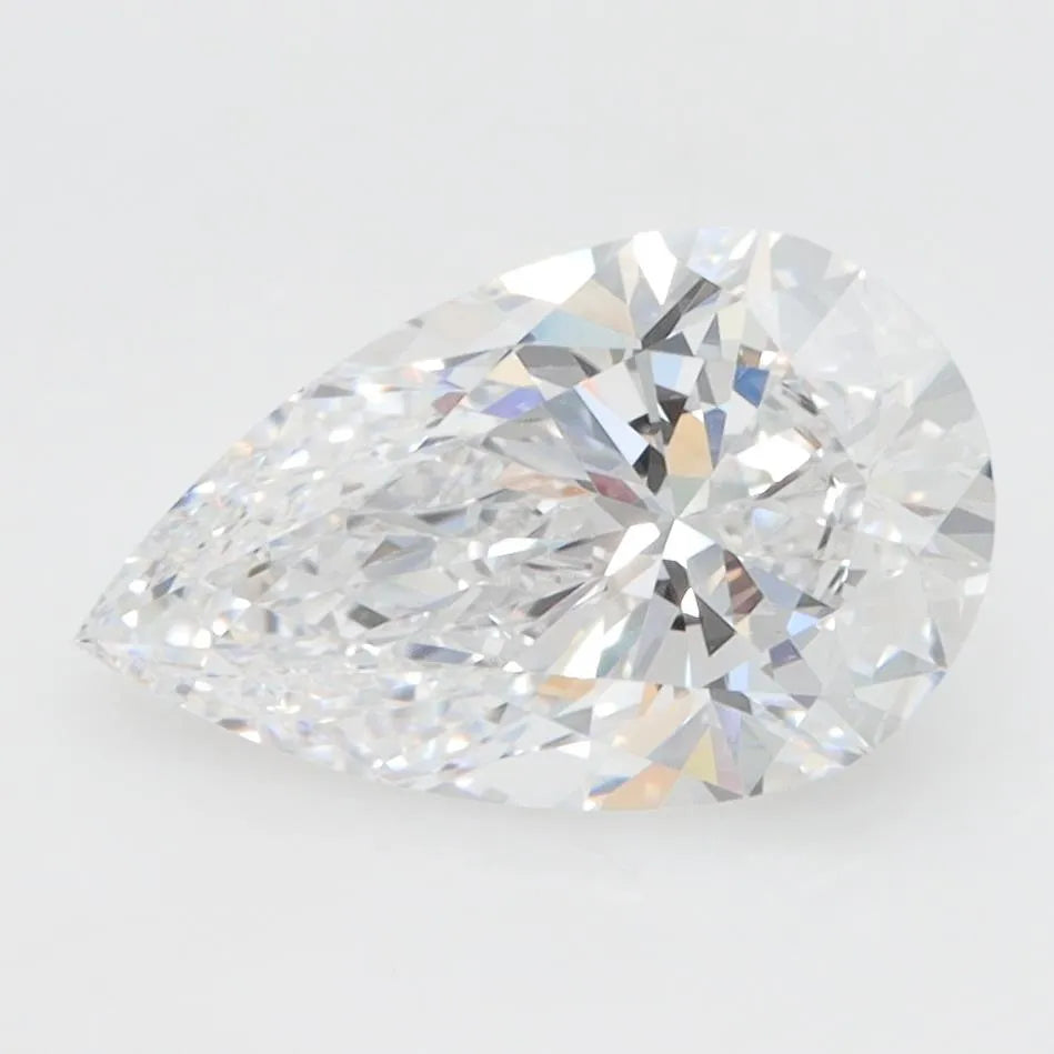 2.09ct Pear Lab Grown Diamond (Colour D, Clarity VS1, IGI Certified)