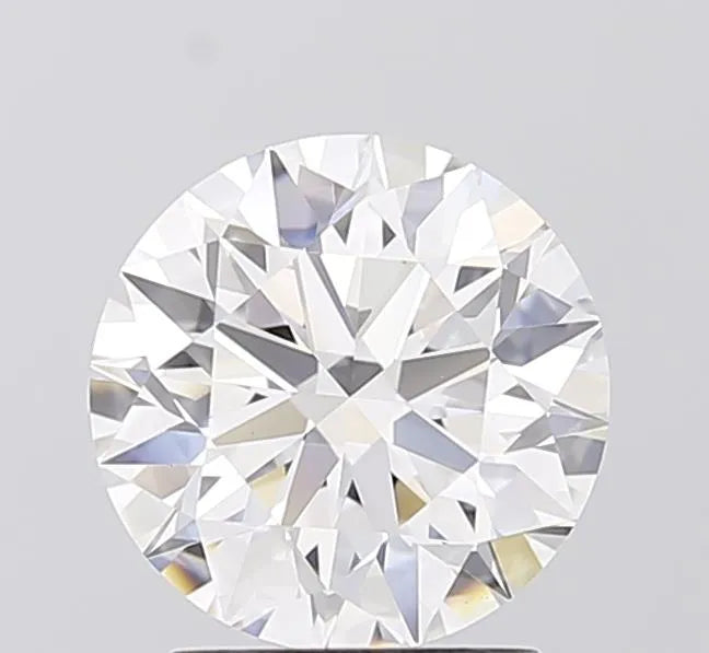 2.09ct Round Lab Grown Diamond (Colour D, Clarity IF, Cut ID, IGI Certified)