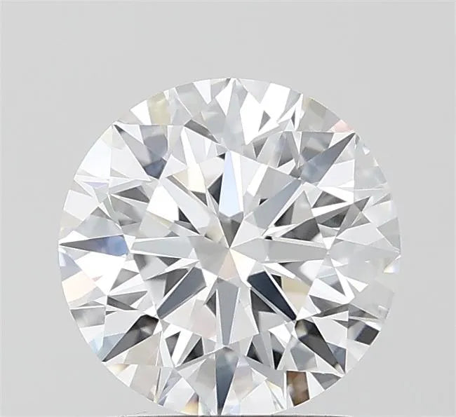 2.09ct Round Lab Grown Diamond (Colour E, Clarity IF, Cut ID, IGI Certified)