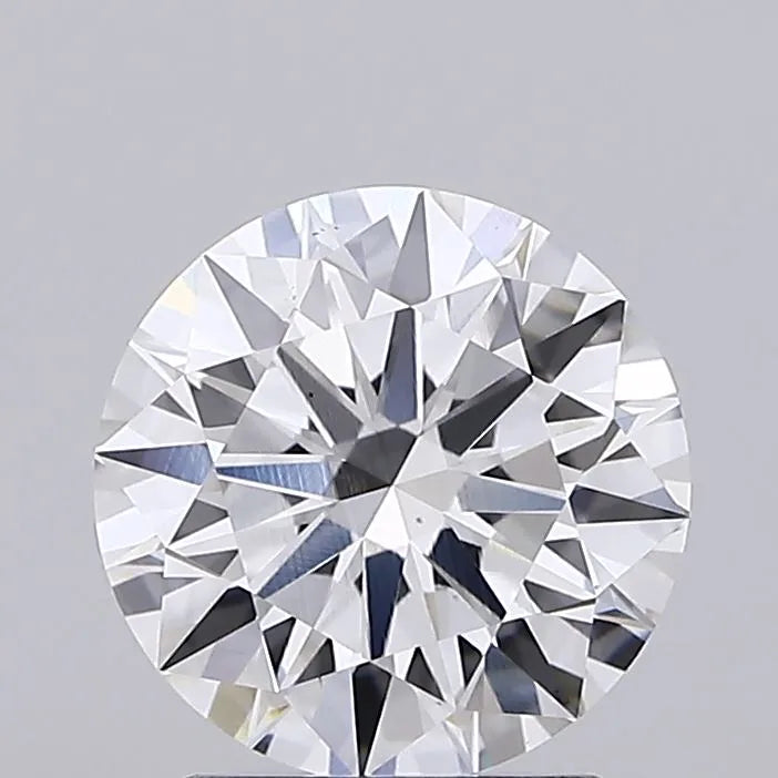 2.09ct Round Lab Grown Diamond (Colour F, Clarity VS2, Cut ID, IGI Certified)