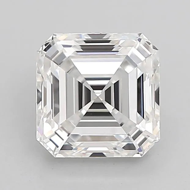 2.10ct Asscher Lab Grown Diamond (Colour E, Clarity VVS2, IGI Certified)