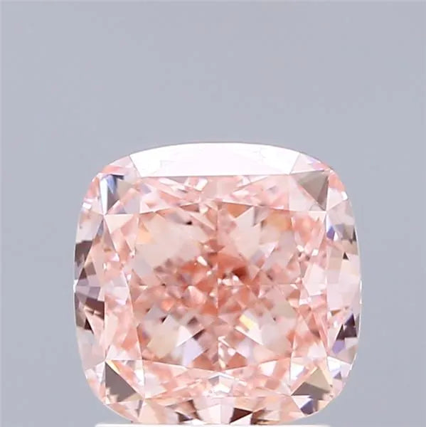 2.10ct Cushion modified Lab Grown Diamond (Colour Fancy Pink, Clarity VS1, IGI Certified)
