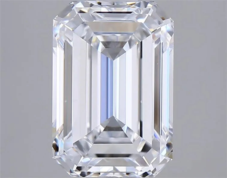 2.10ct Emerald Lab Grown Diamond (Colour D, Clarity VVS1, IGI Certified)