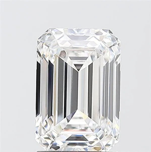 2.10ct Emerald Lab Grown Diamond (Colour D, Clarity VVS2, IGI Certified)