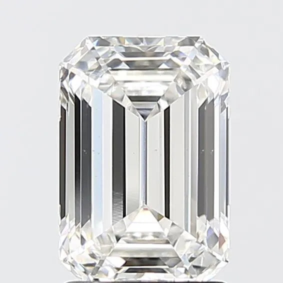2.10ct Emerald Lab Grown Diamond (Colour F, Clarity VS1, IGI Certified)