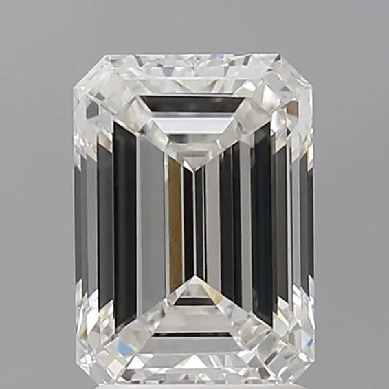 2.10ct Emerald Lab Grown Diamond (Colour F, Clarity VVS2, IGI Certified)