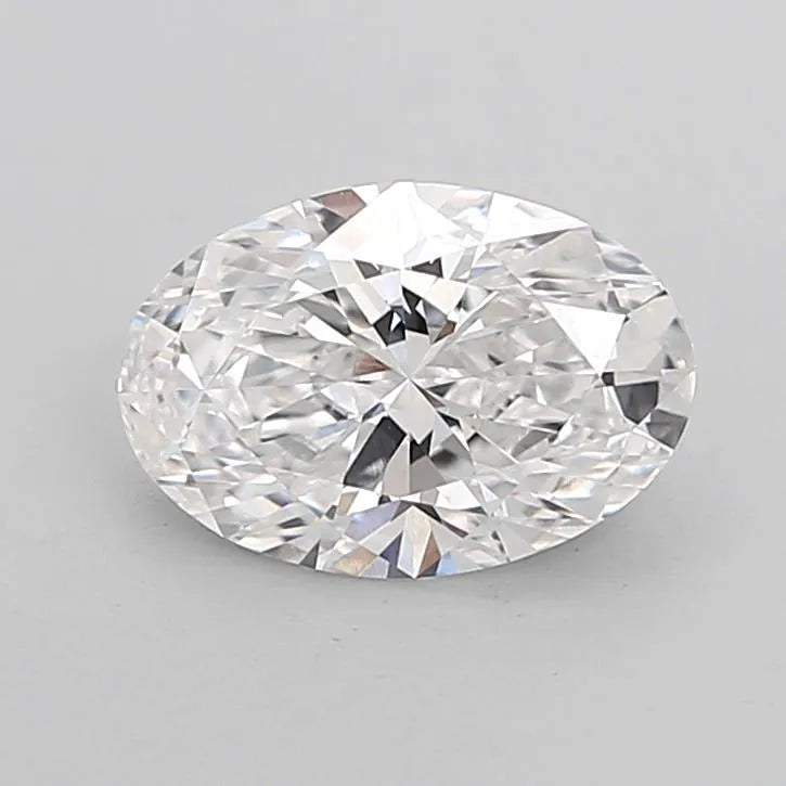 2.10ct Oval Lab Grown Diamond (Colour D, Clarity VVS2, IGI Certified)