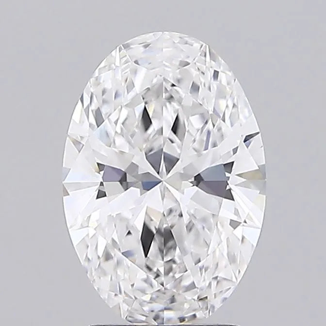 2.10ct Oval Lab Grown Diamond (Colour D, Clarity VVS2, IGI Certified)