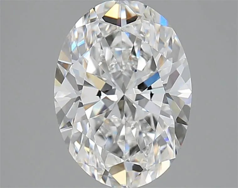 2.10ct Oval Lab Grown Diamond (Colour E, Clarity VVS2, IGI Certified)