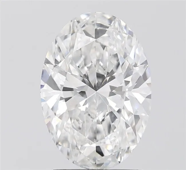 2.10ct Oval Lab Grown Diamond (Colour F, Clarity VVS2, IGI Certified)