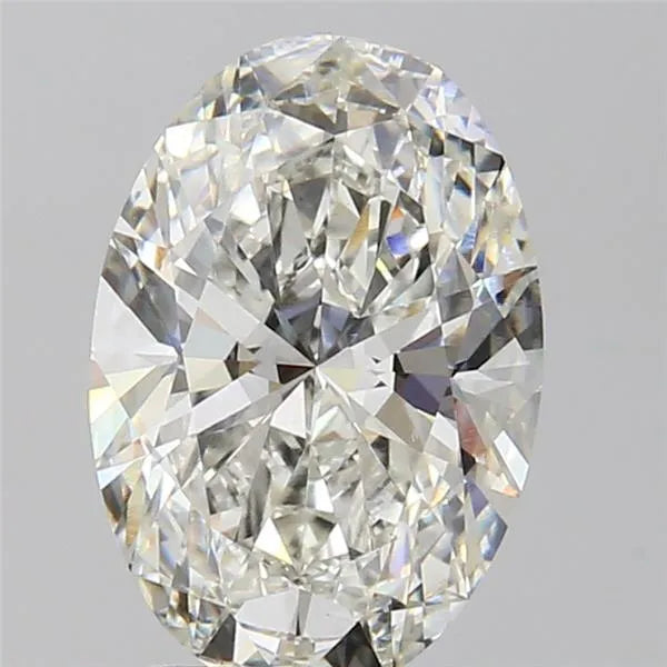 2.10ct Oval Lab Grown Diamond (Colour G, Clarity VVS2, IGI Certified)