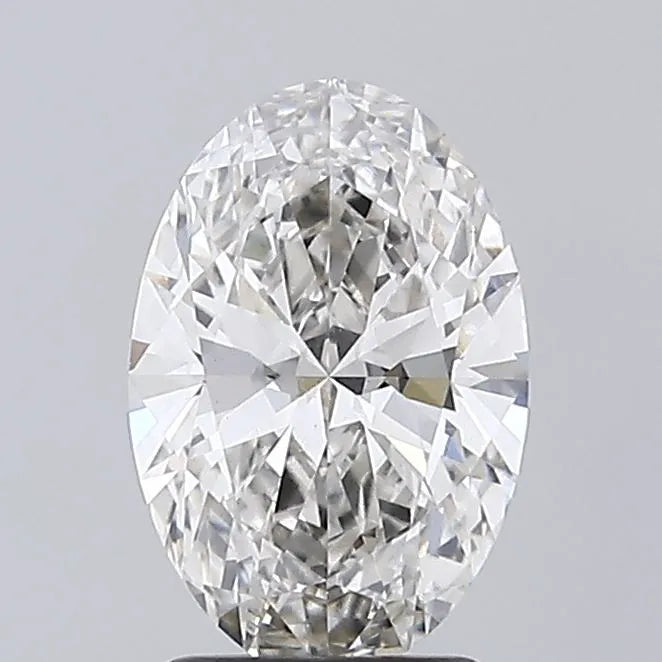 2.10ct Oval Lab Grown Diamond (Colour H, Clarity VS1, IGI Certified)