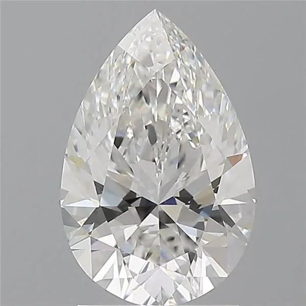 2.10ct Pear Lab Grown Diamond (Colour E, Clarity VVS2, IGI Certified)