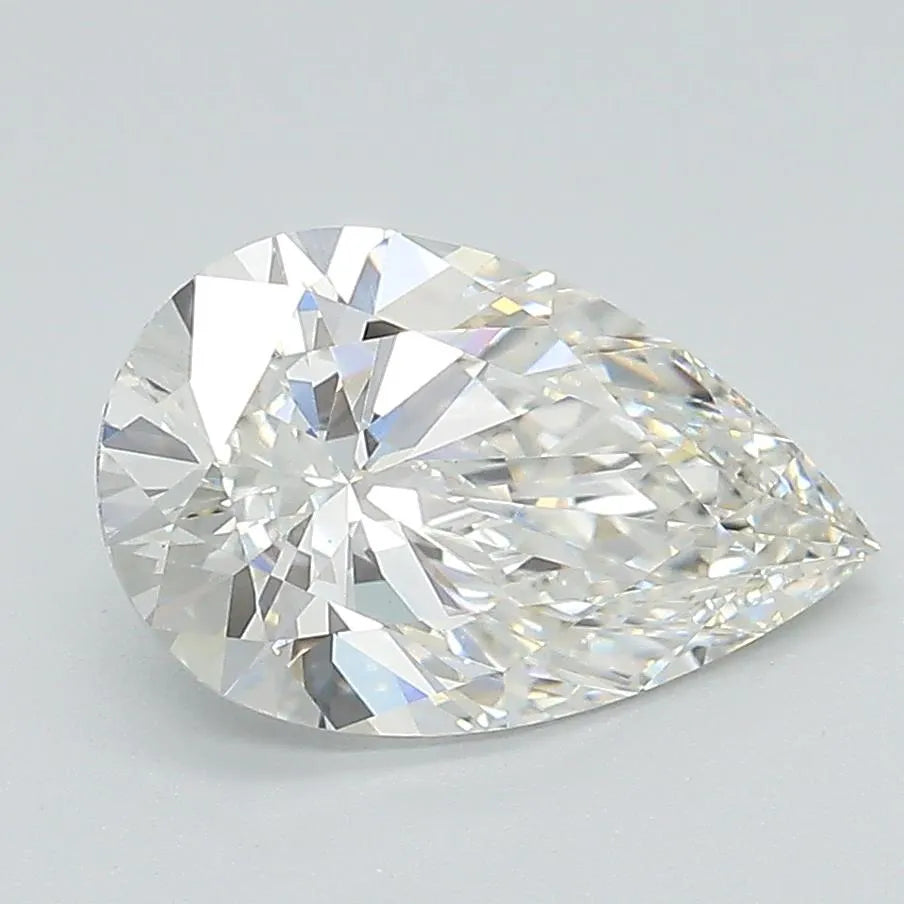 2.10ct Pear Lab Grown Diamond (Colour G, Clarity VS1, IGI Certified)