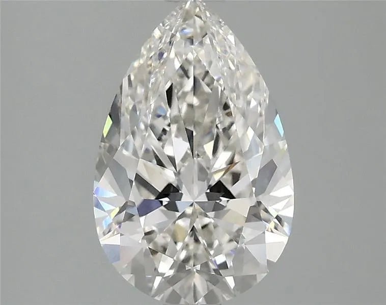 2.10ct Pear Lab Grown Diamond (Colour G, Clarity VVS2, IGI Certified)