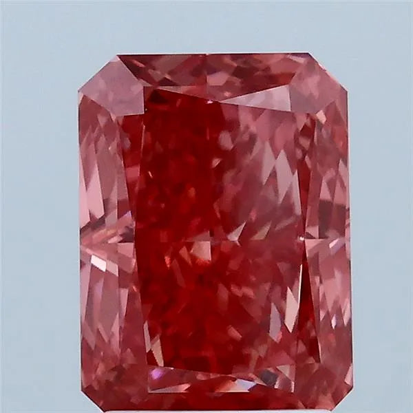 2.10ct Radiant Lab Grown Diamond (Colour Fancy Vivid Pink, Clarity VVS2, IGI Certified)