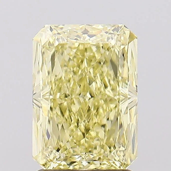 2.10ct Radiant Lab Grown Diamond (Colour Fancy Yellow, Clarity VVS2, IGI Certified)