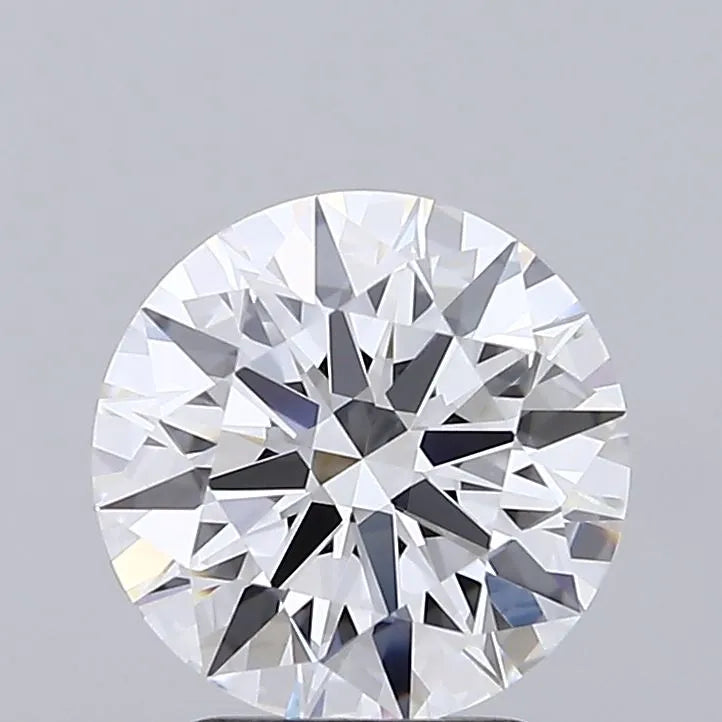 2.10ct Round Lab Grown Diamond (Colour D, Clarity IF, Cut ID, IGI Certified)