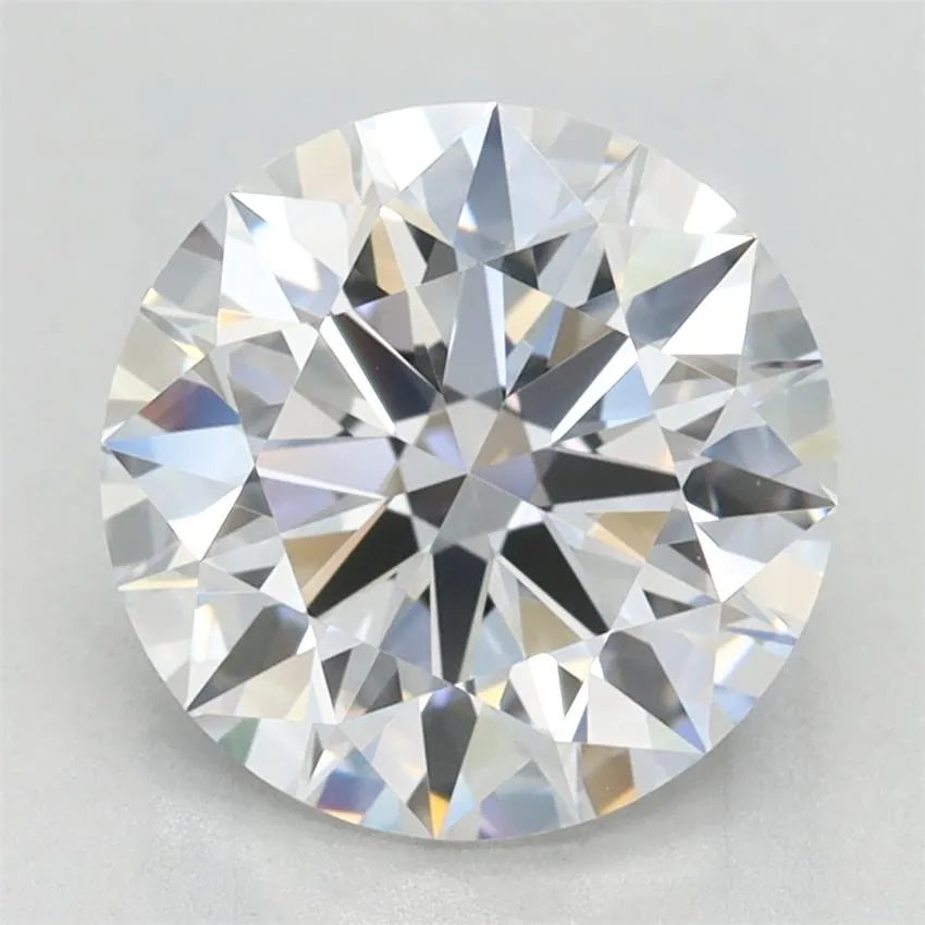 2.10ct Round Lab Grown Diamond (Colour D, Clarity VVS1, Cut ID, IGI Certified)