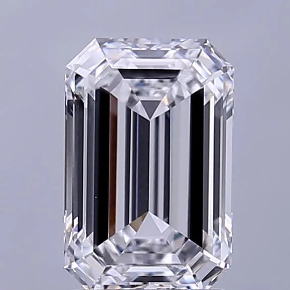 2.11ct Emerald Lab Grown Diamond (Colour D, Clarity VVS1, IGI Certified)