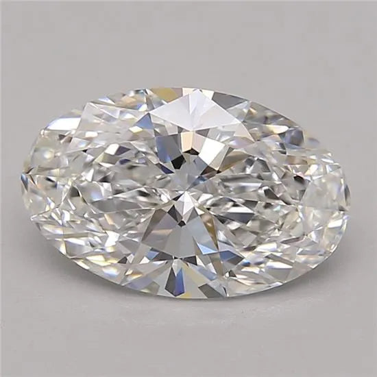 2.11ct Oval Lab Grown Diamond (Colour D, Clarity IF, GIA Certified)
