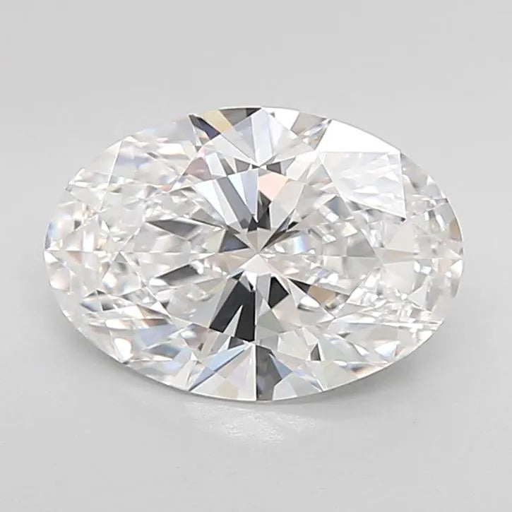 2.11ct Oval Lab Grown Diamond (Colour D, Clarity VVS1, Cut EX, IGI Certified)