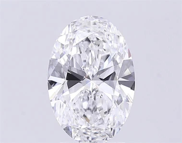2.11ct Oval Lab Grown Diamond (Colour D, Clarity VVS2, IGI Certified)