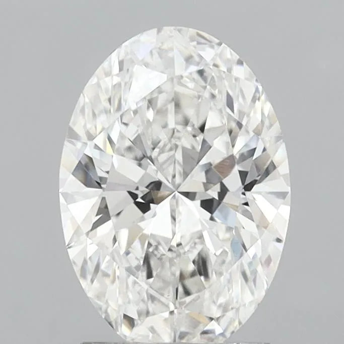2.11ct Oval Lab Grown Diamond (Colour G, Clarity VVS2, IGI Certified)