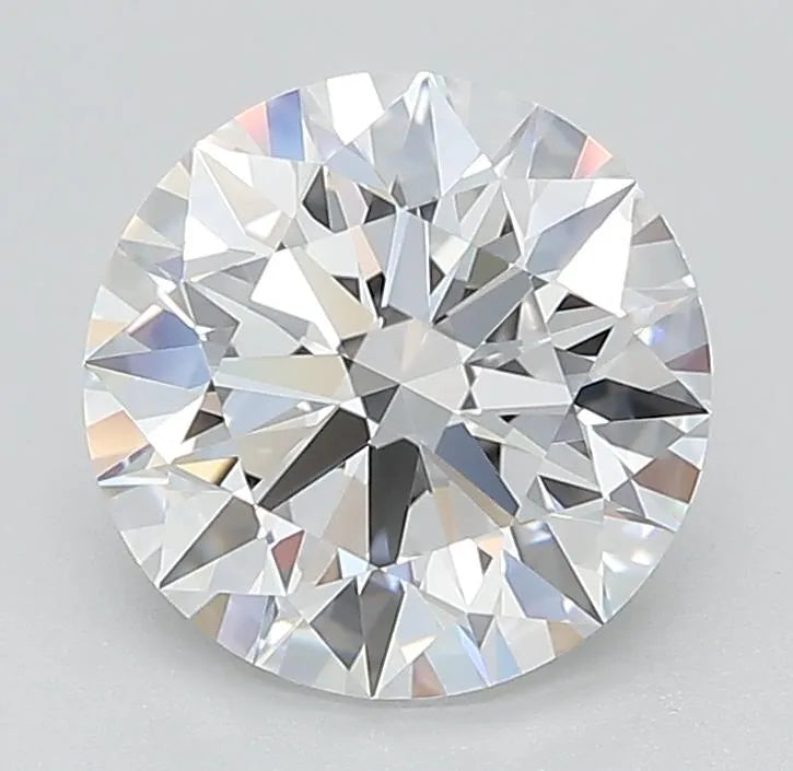 2.11ct Round Lab Grown Diamond (Colour D, Clarity IF, Cut ID, IGI Certified)