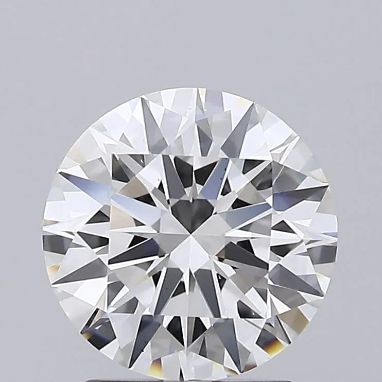 2.11ct Round Lab Grown Diamond (Colour F, Clarity VS1, Cut ID, IGI Certified)
