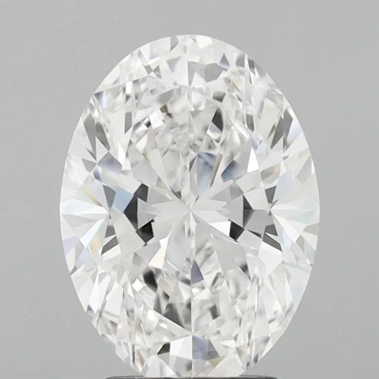 2.12ct Oval Lab Grown Diamond (Colour D, Clarity VVS1, IGI Certified)
