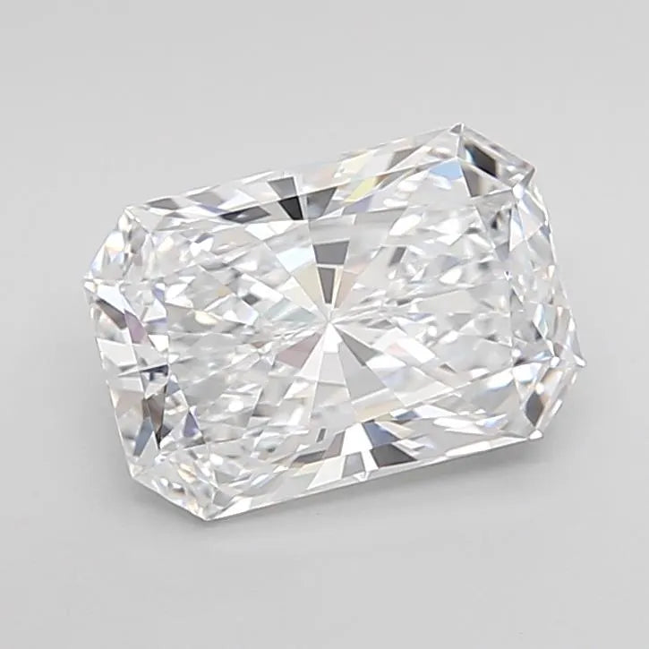 2.12ct Radiant Lab Grown Diamond (Colour E, Clarity IF, Cut EX, IGI Certified)