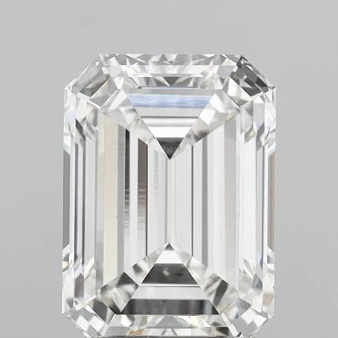 2.13ct Emerald Lab Grown Diamond (Colour F, Clarity VVS2, IGI Certified)
