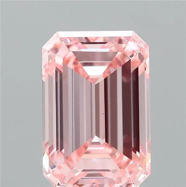 2.13ct Emerald Lab Grown Diamond (Colour Fancy Intense Pink, Clarity VS1, IGI Certified)