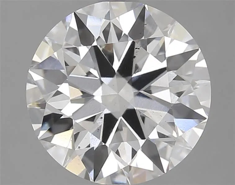 2.13ct Round Lab Grown Diamond (Colour D, Clarity SI1, Cut EX, GIA Certified)