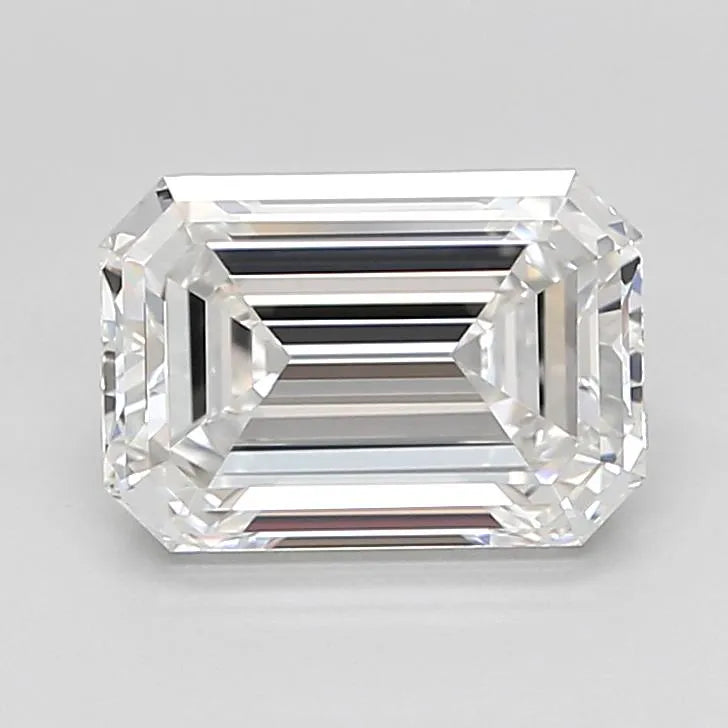 2.14ct Emerald Lab Grown Diamond (Colour E, Clarity VVS1, Cut EX, IGI Certified)
