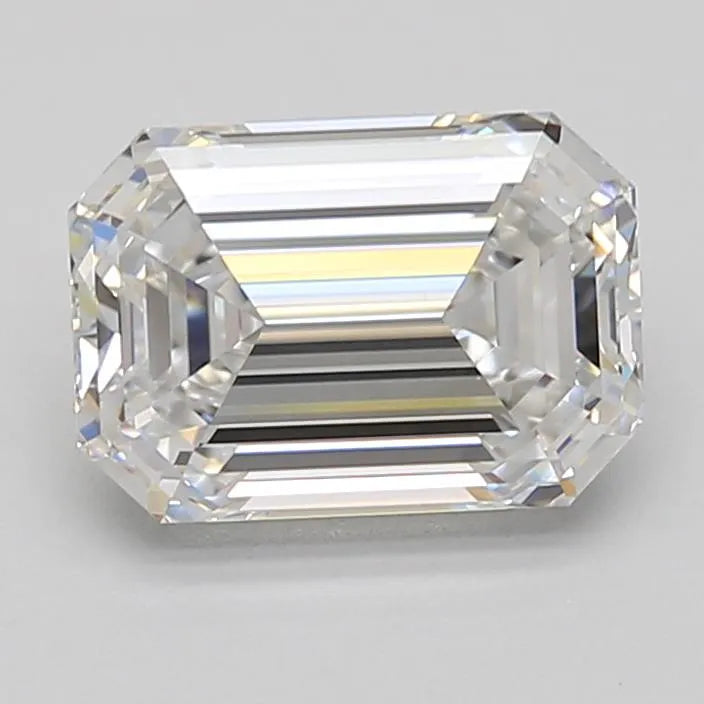 2.14ct Emerald Lab Grown Diamond (Colour E, Clarity VVS1, GIA Certified)