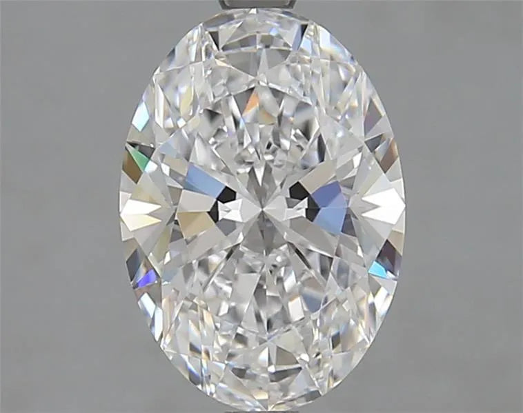 2.14ct Oval Lab Grown Diamond (Colour D, Clarity IF, Cut EX, IGI Certified)