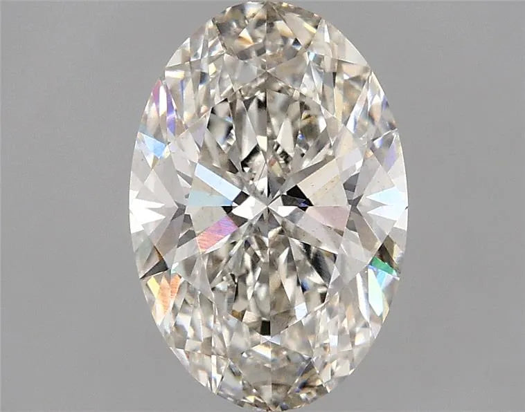 2.14ct Oval Lab Grown Diamond (Colour H, Clarity VS1, IGI Certified)