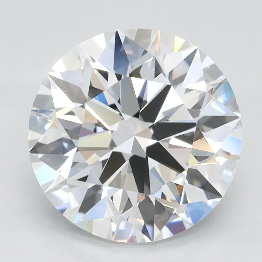 2.14ct Round Lab Grown Diamond (Colour D, Clarity VVS1, Cut ID, IGI Certified)