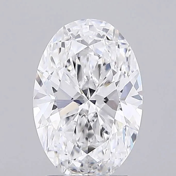 2.15ct Oval Lab Grown Diamond (Colour E, Clarity VVS2, IGI Certified)