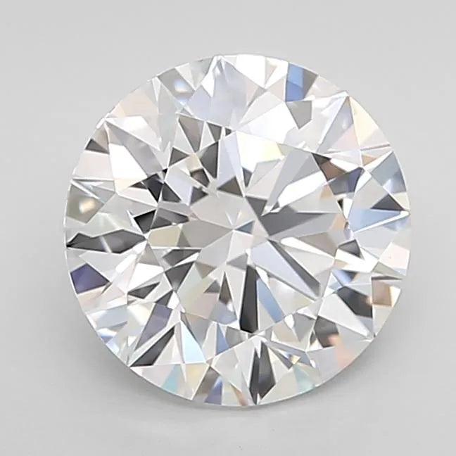 2.15ct Round Lab Grown Diamond (Colour D, Clarity IF, Cut ID, IGI Certified)