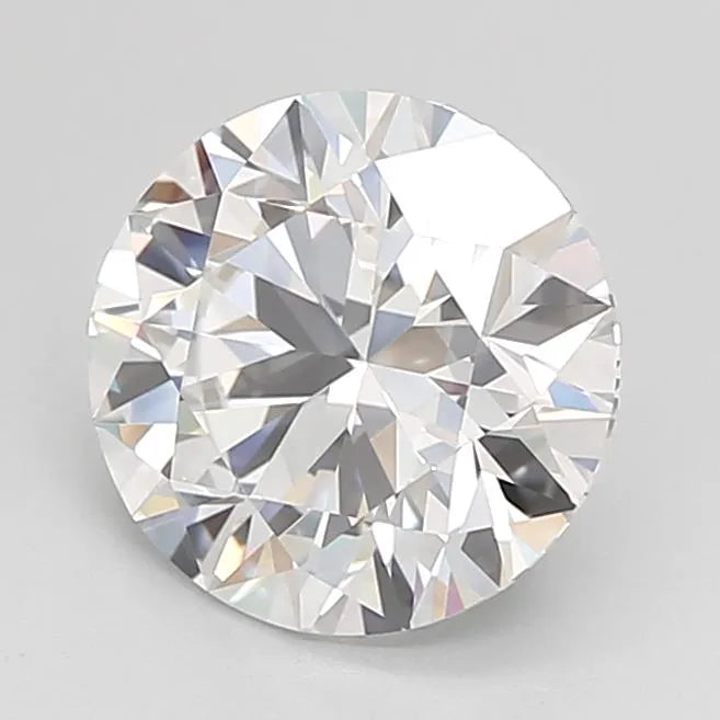 2.15ct Round Lab Grown Diamond (Colour D, Clarity VVS2, Cut ID, IGI Certified)