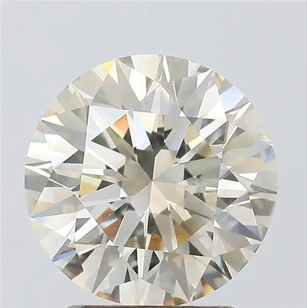 2.15ct Round Natural Diamond (Colour L, Clarity SI1, Cut EX, IGI Certified)